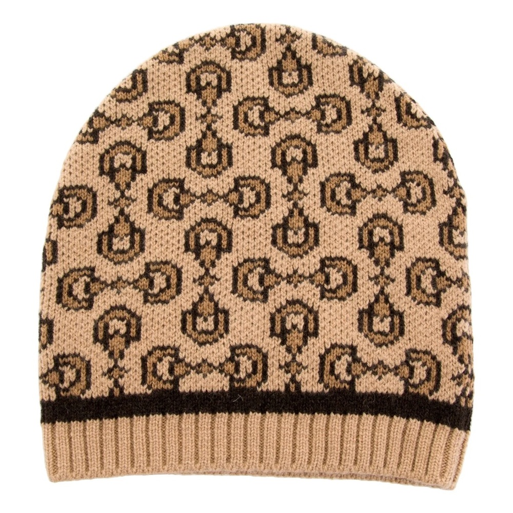 Gucci Horsebit Pattern Blend Beanie